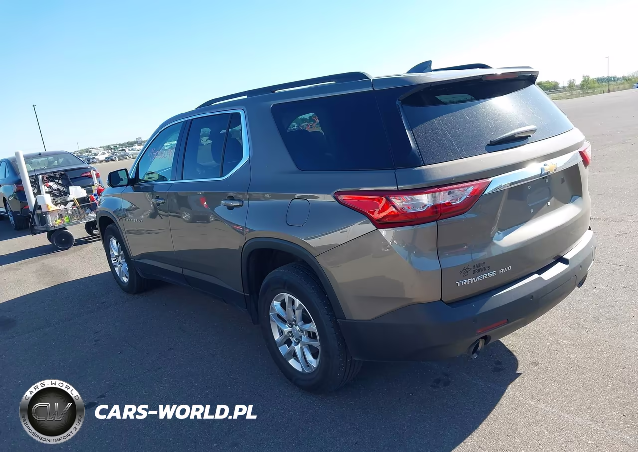 2020 Chevrolet Traverse Awd Lt Cloth VIN:1GNEVGKW0LJ135325 - 3
