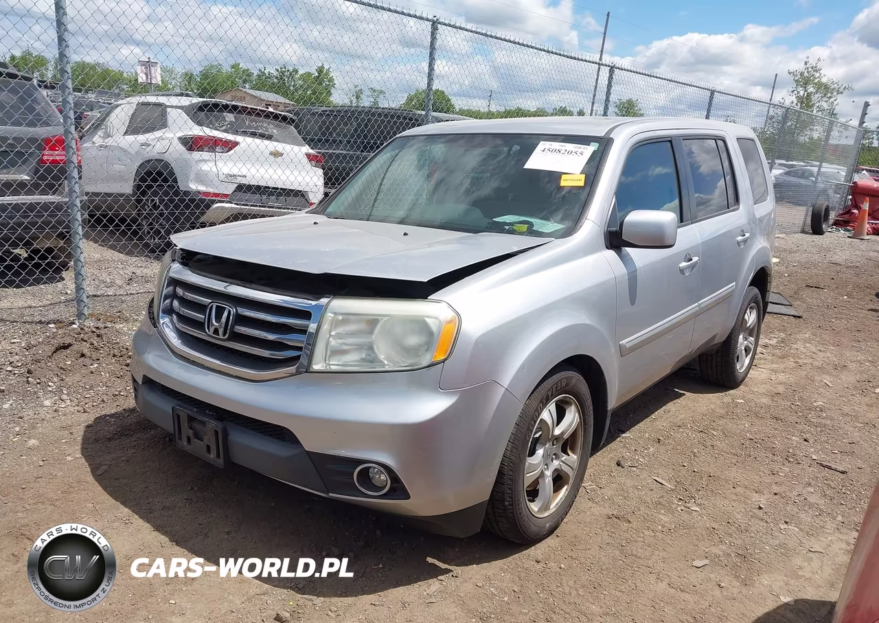 2014 Honda Pilot Ex VIN:5FNYF4H44EB024343 - 2