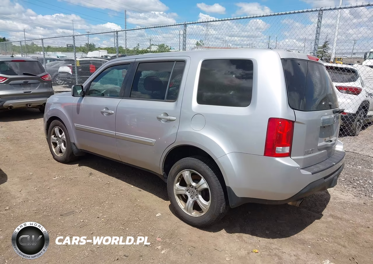 2014 Honda Pilot Ex VIN:5FNYF4H44EB024343 - 3