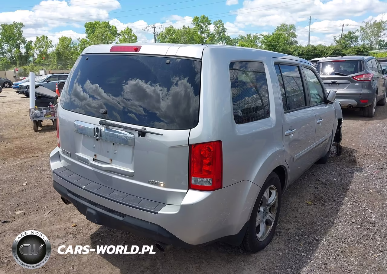 2014 Honda Pilot Ex VIN:5FNYF4H44EB024343 - 4