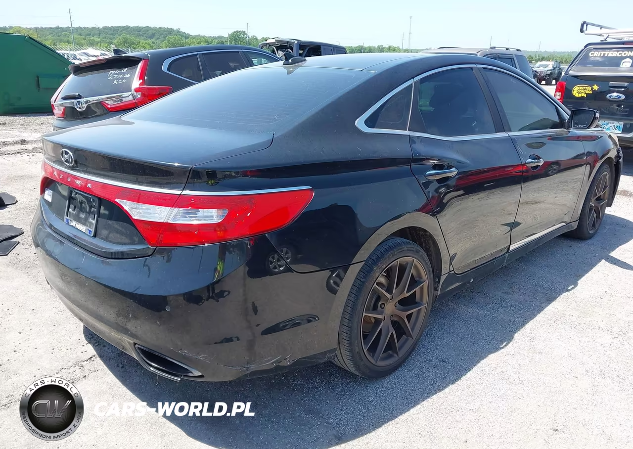 2013 Hyundai Azera VIN:KMHFH4JG0DA243048 - 4