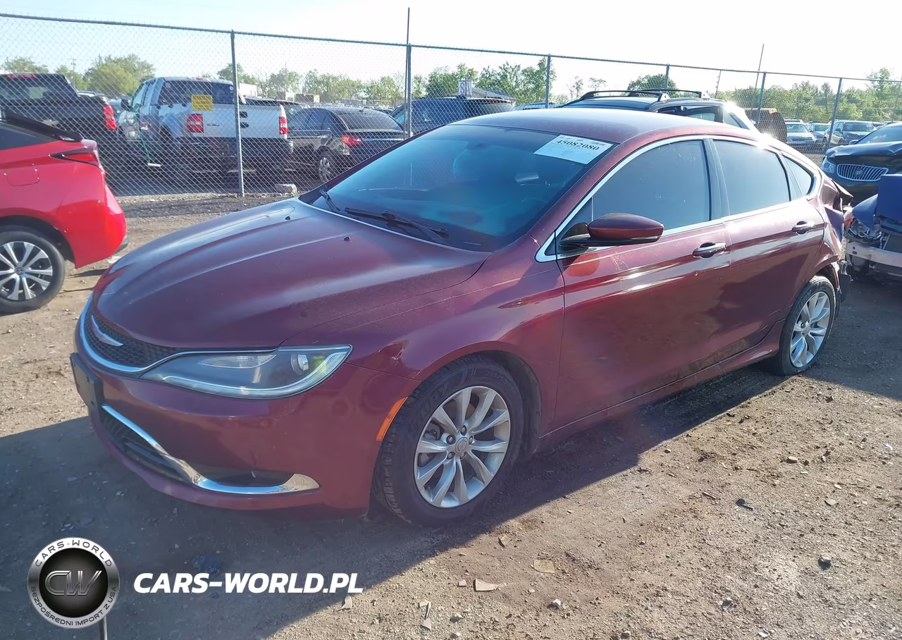 2015 Chrysler 200 C VIN:1C3CCCCB4FN577276 - 2