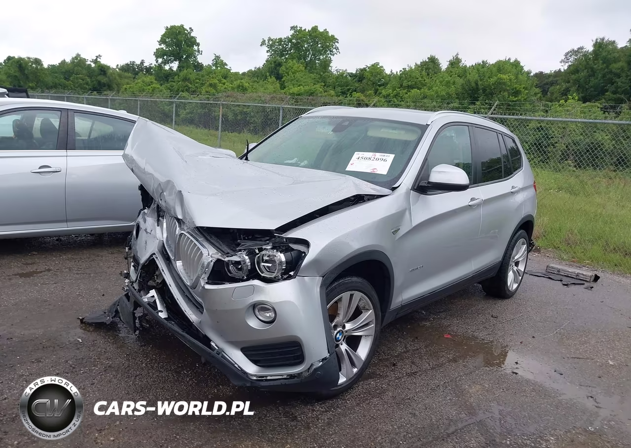 2015 BMW X3 Sdrive28I VIN:5UXWZ7C5XF0M83276 - 2