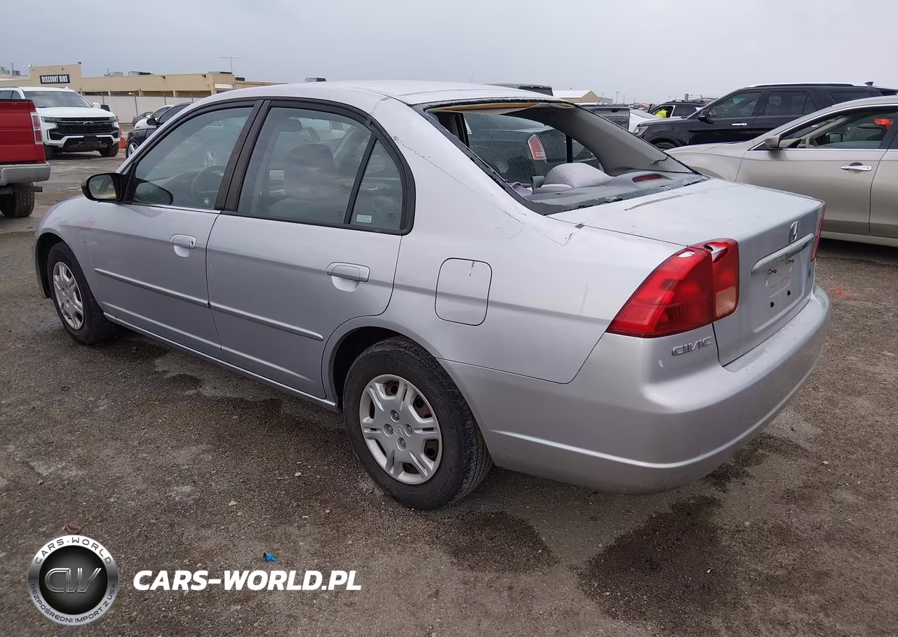 2002 Honda Civic Lx VIN:1HGES15662L017018 - 3