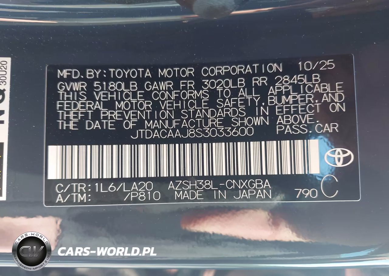 2025 Toyota Crown Signia Limited VIN:JTDACAAJ8S3033600 - 9