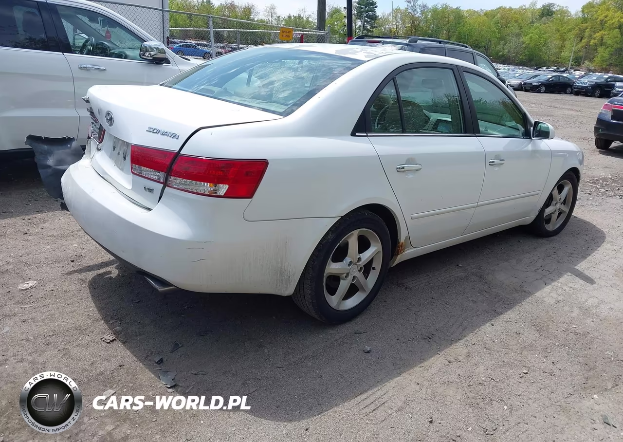 2006 Hyundai Sonata Gls V6-Lx V6 VIN:5NPEU46F86H110402 - 4