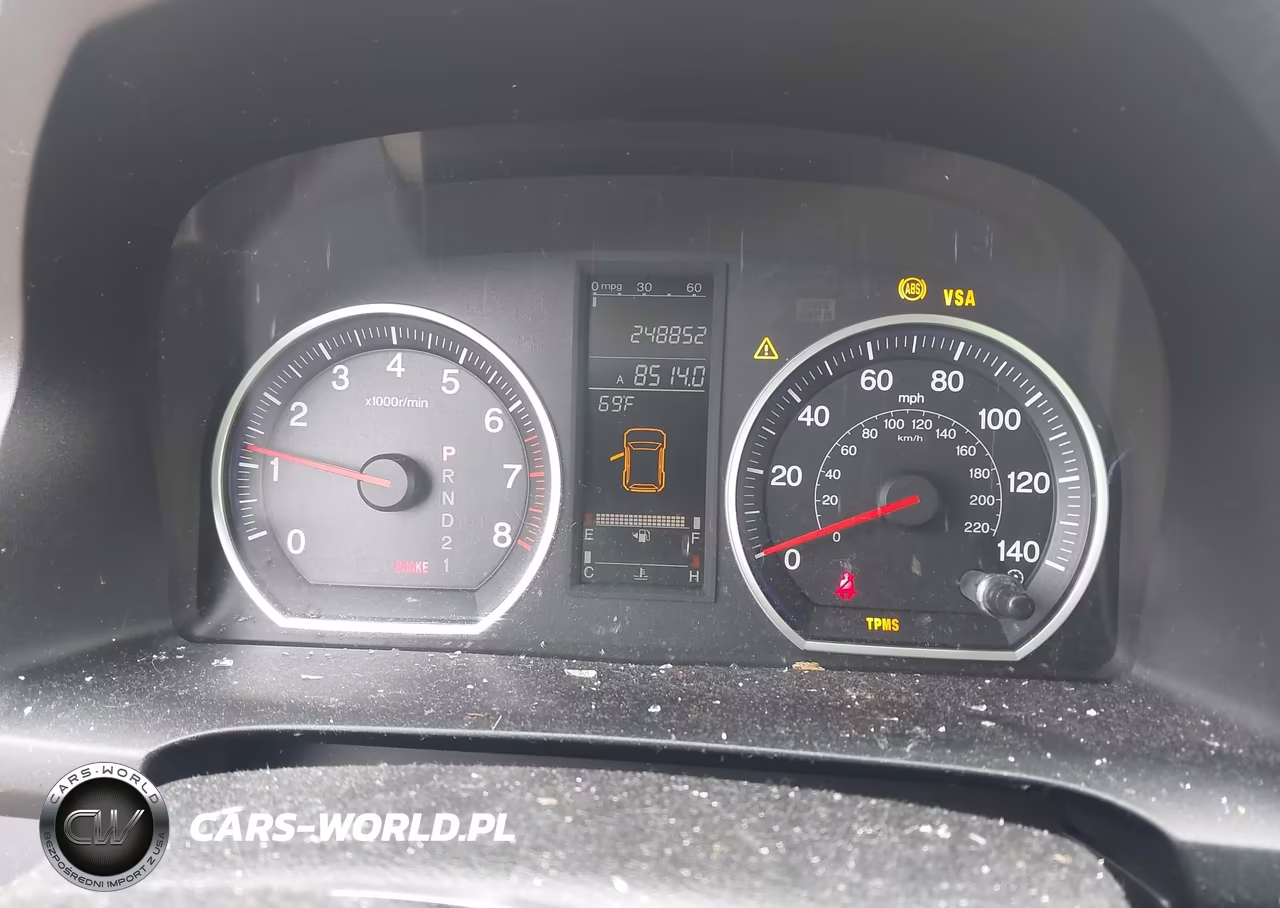 2007 Honda Cr-V Ex-L VIN:JHLRE487X7C007020 - 7