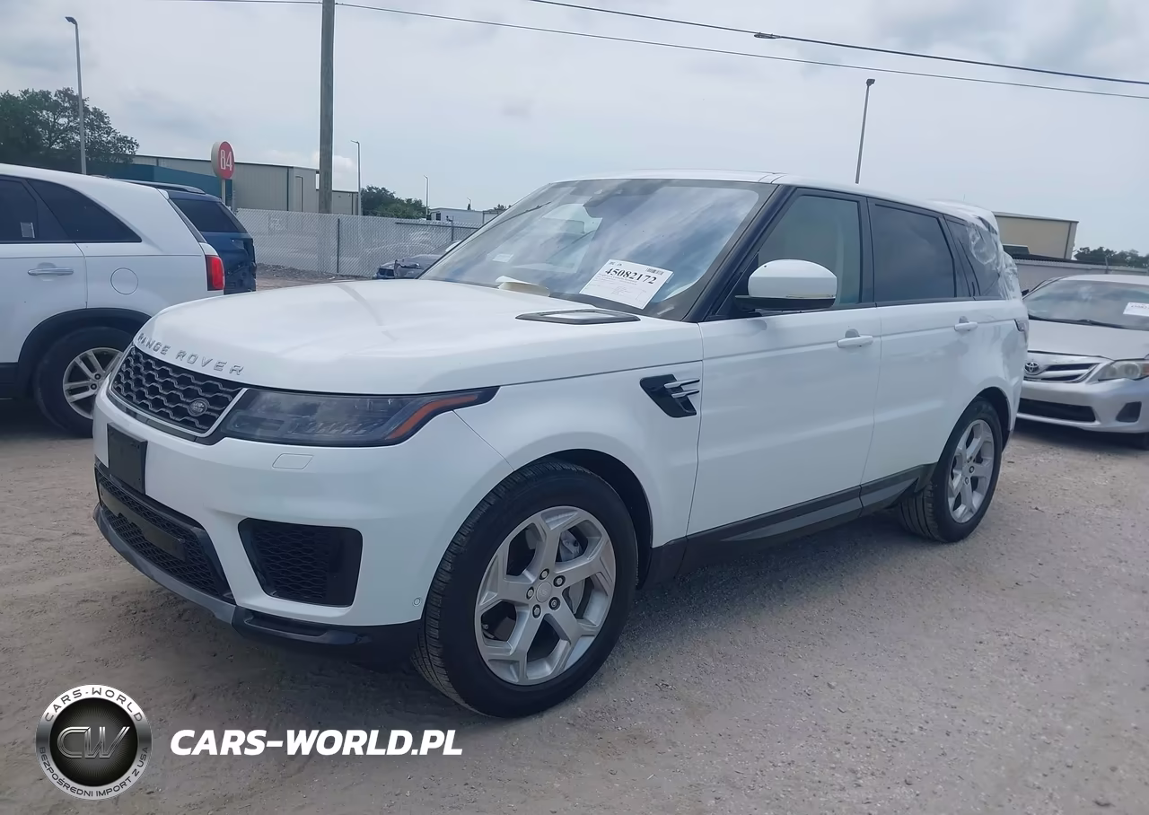 2020 Land Rover Range Rover Sport Hse Mhev VIN:SALWR2SU5LA738105 - 2