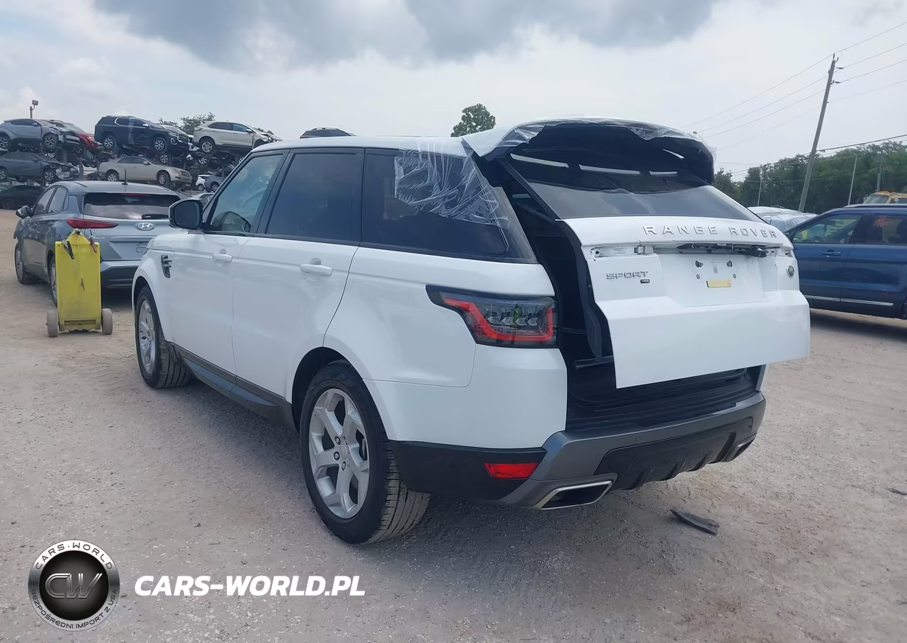 2020 Land Rover Range Rover Sport Hse Mhev VIN:SALWR2SU5LA738105 - 3