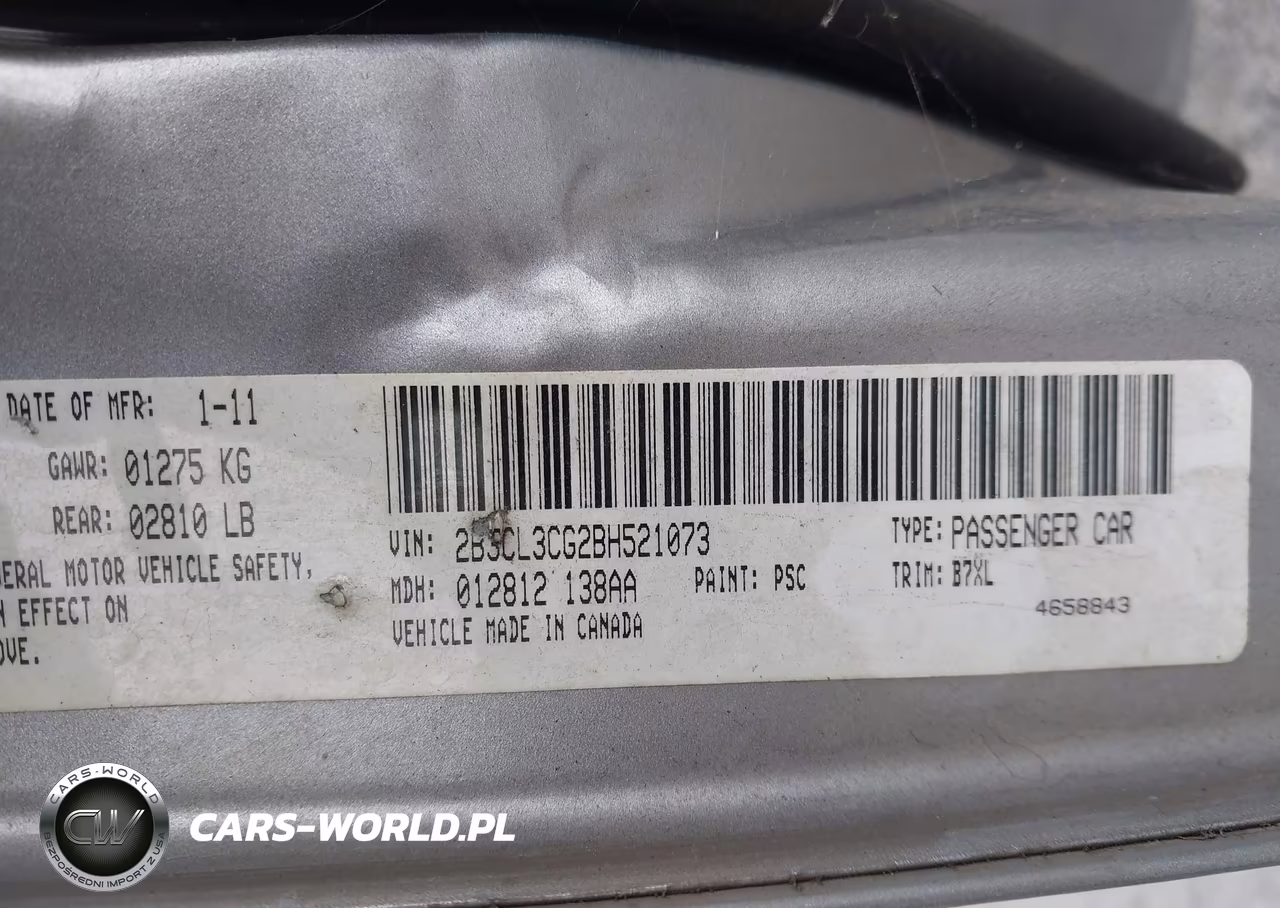 2011 Dodge Charger VIN:2B3CL3CG2BH521073 - 9