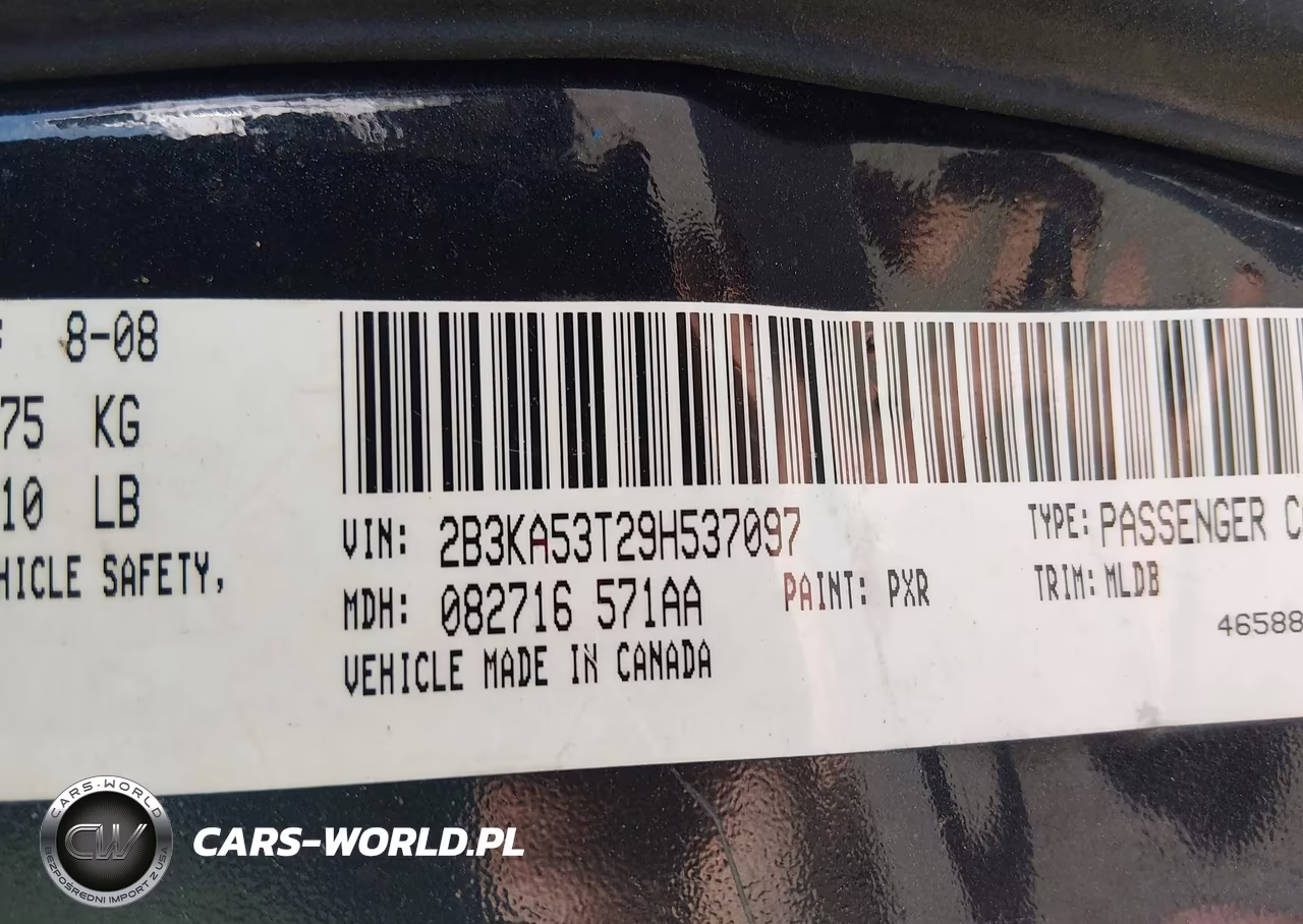 2009 Dodge Charger R-T VIN:2B3KA53T29H537097 - 9