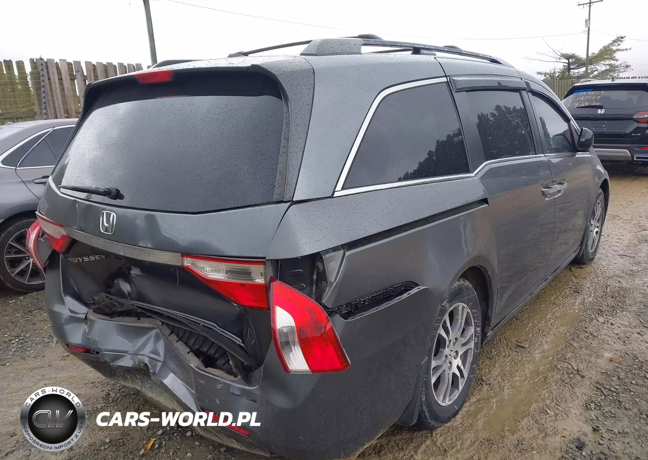 2011 Honda Odyssey Ex-L VIN:5FNRL5H69BB028839 - 4