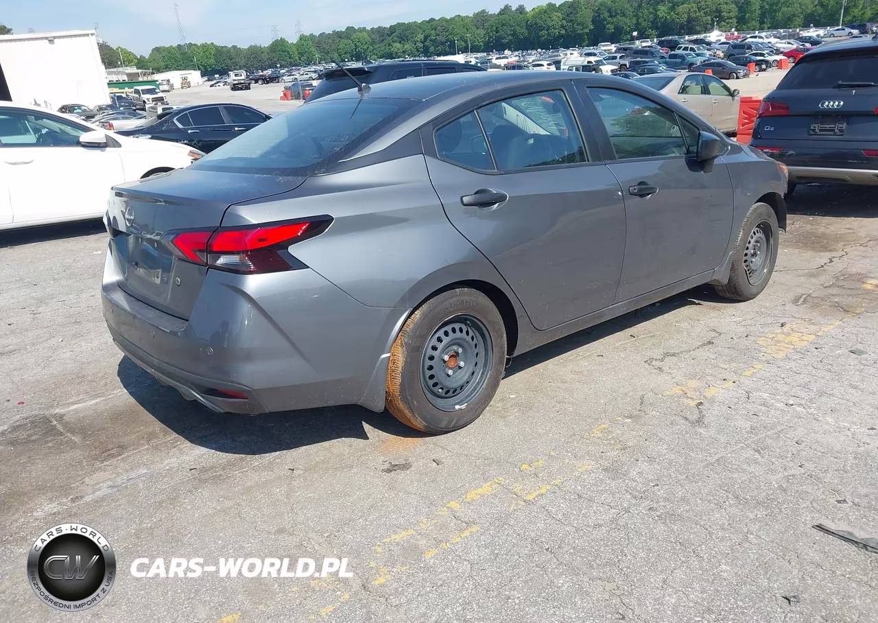 2025 Nissan Versa 1.6 S VIN:3N1CN8DV1SL862722 - 4