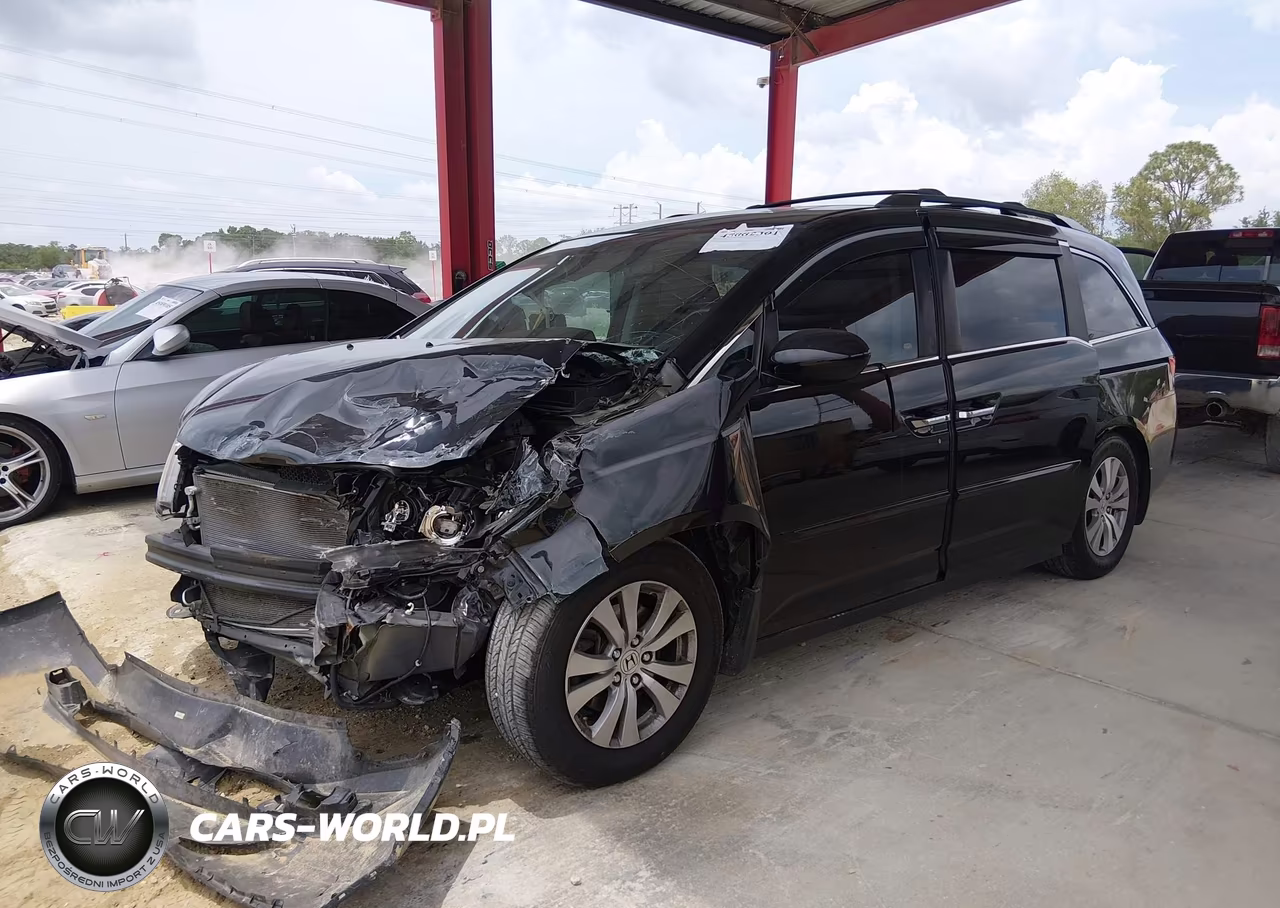 2016 Honda Odyssey Ex-L VIN:5FNRL5H62GB093930 - 2