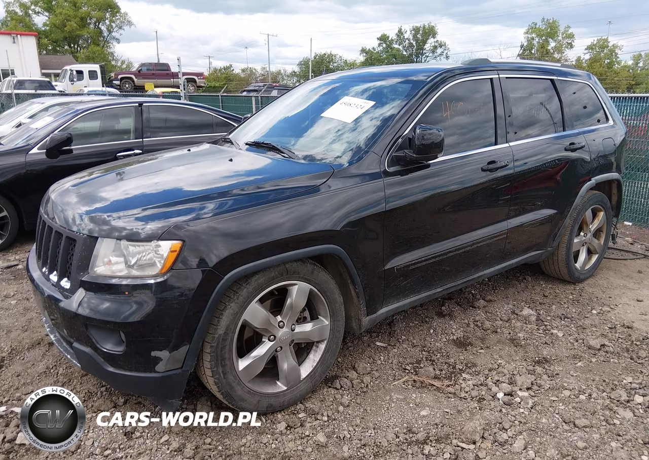 2011 Jeep Grand Cherokee Overland VIN:1J4RR6GT8BC535993 - 2