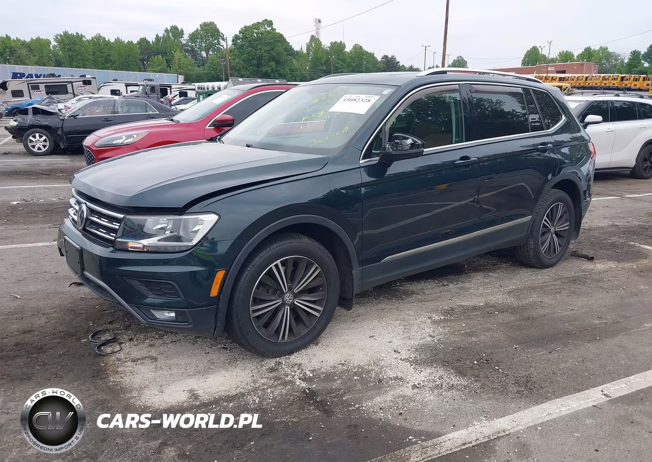 2018 Volkswagen Tiguan 2.0T Se-2.0T Sel VIN:3VV2B7AX2JM161957 - 2