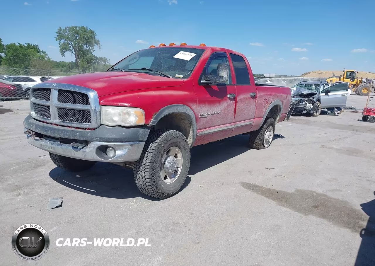 2005 Dodge Ram 2500 Slt-Laramie VIN:3D7KS28D85G900353 - 2