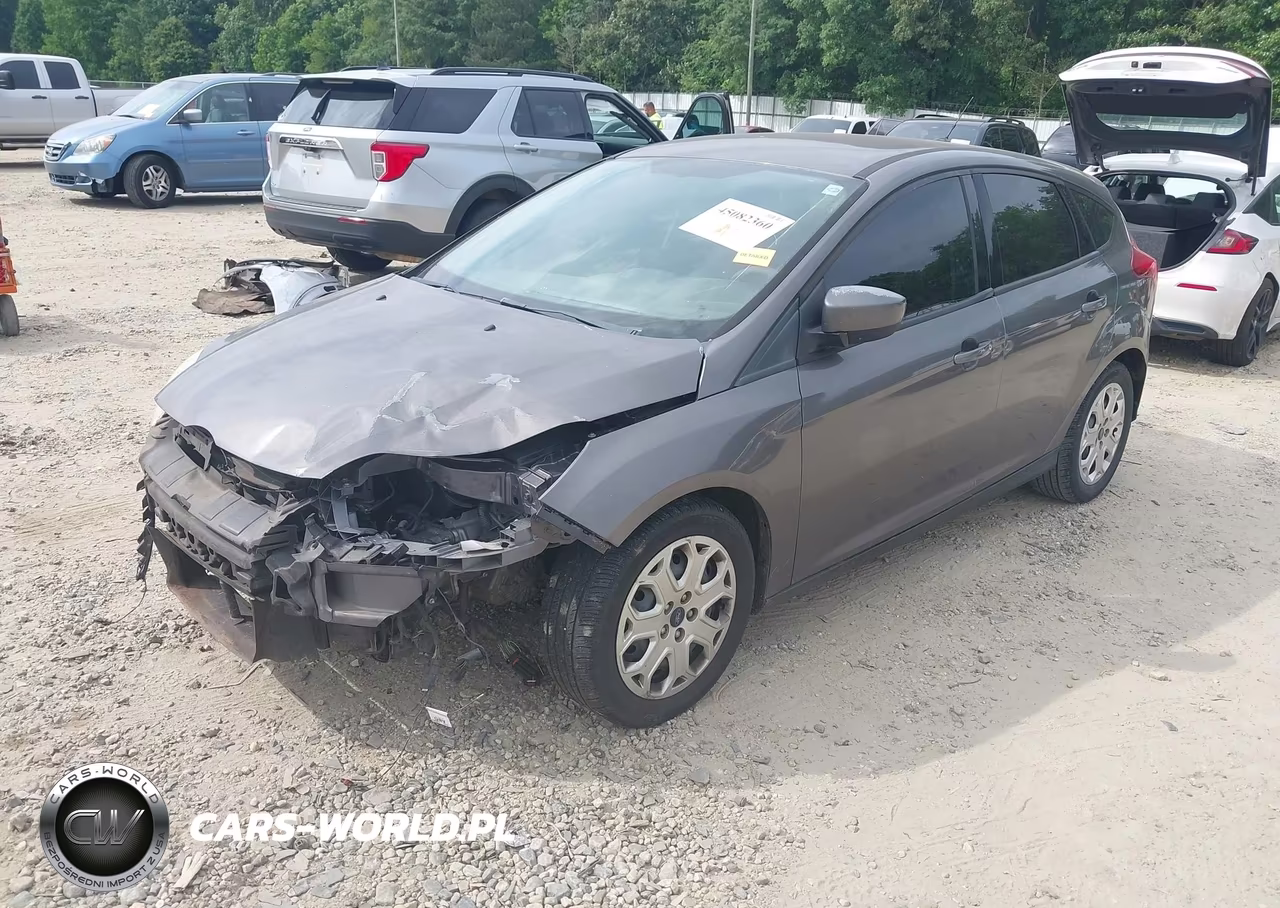 2012 Ford Focus Se VIN:1FAHP3K22CL232123 - 2