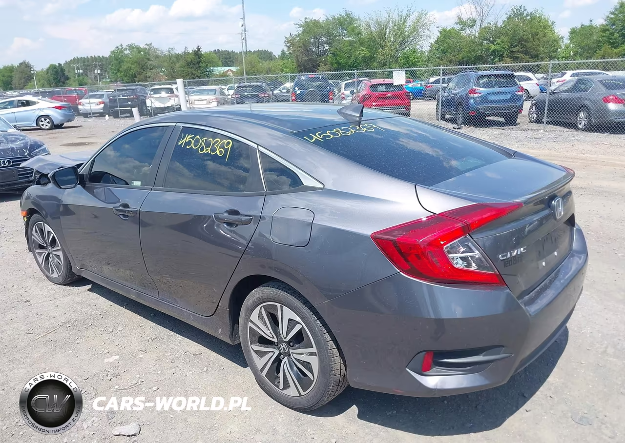 2018 Honda Civic Ex-L VIN:JHMFC1F83JX033604 - 3
