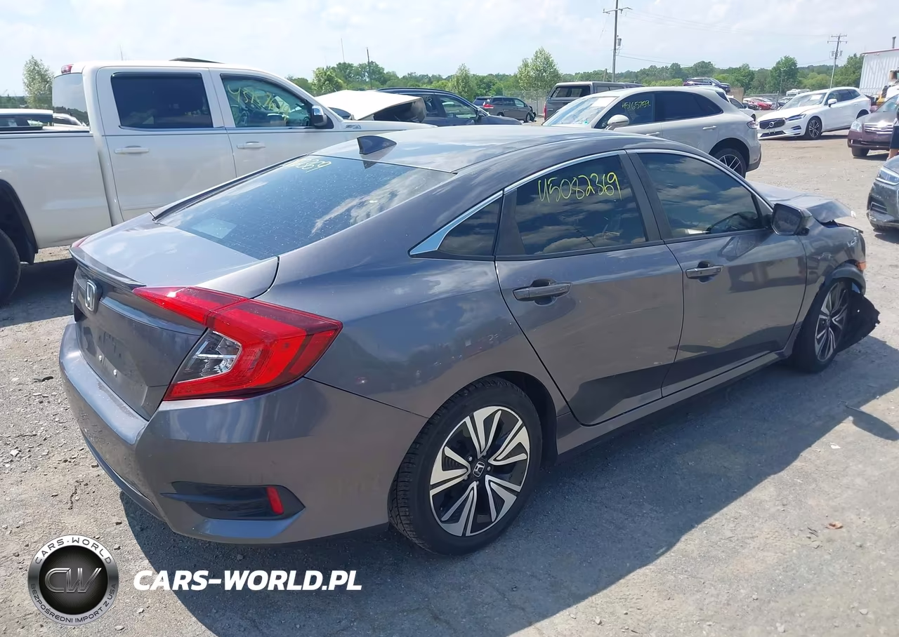 2018 Honda Civic Ex-L VIN:JHMFC1F83JX033604 - 4