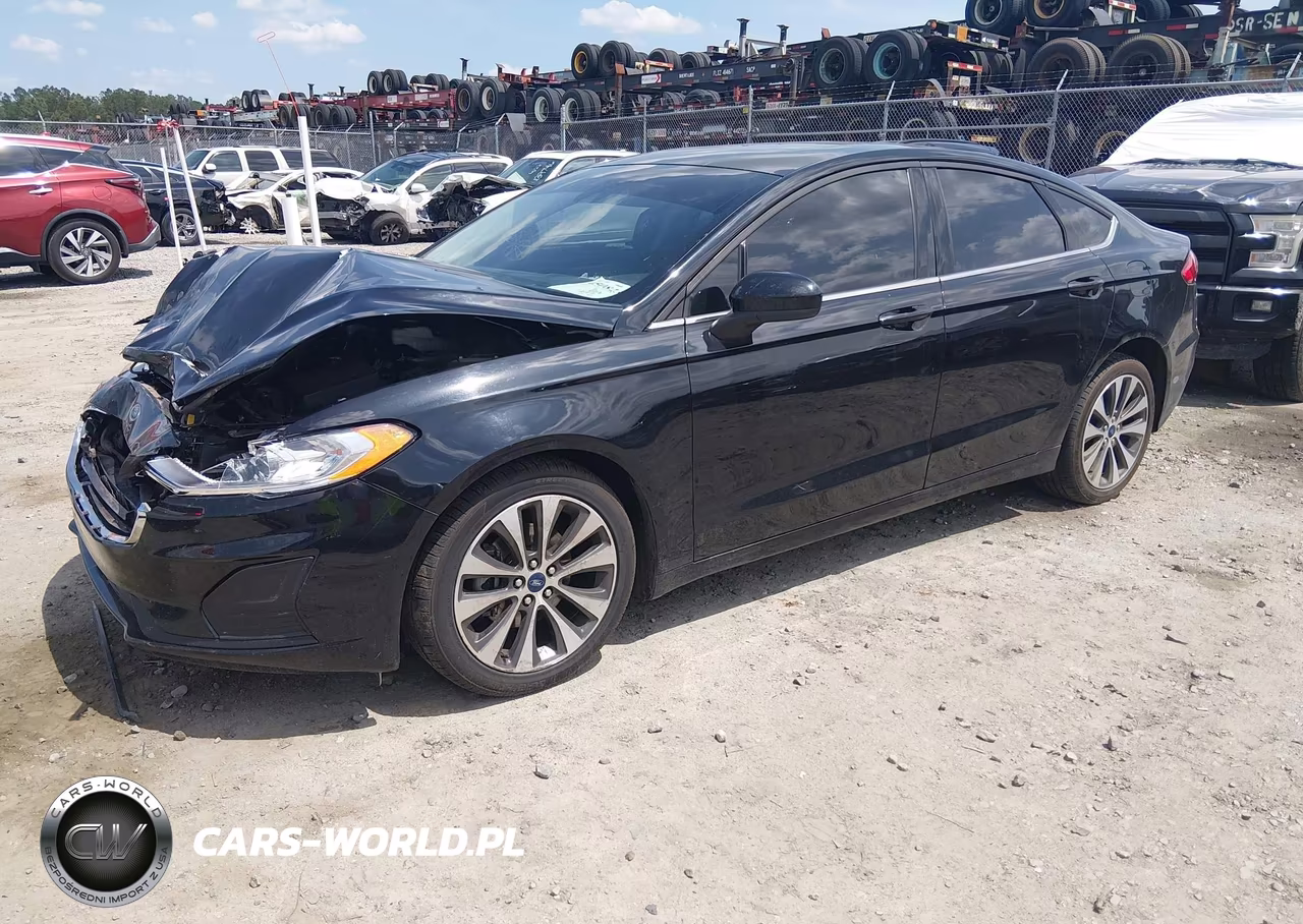 2020 Ford Fusion Se VIN:3FA6P0T91LR190272 - 2