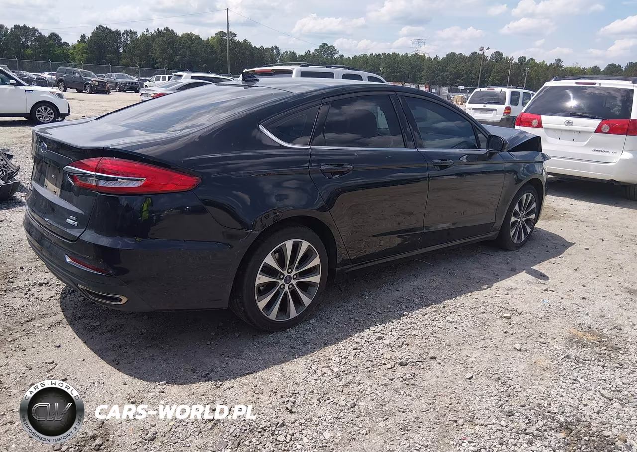 2020 Ford Fusion Se VIN:3FA6P0T91LR190272 - 4