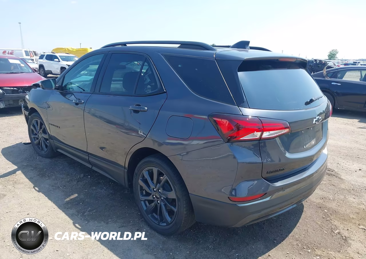 2022 Chevrolet Equinox Fwd Rs VIN:3GNAXMEV0NS238868 - 3