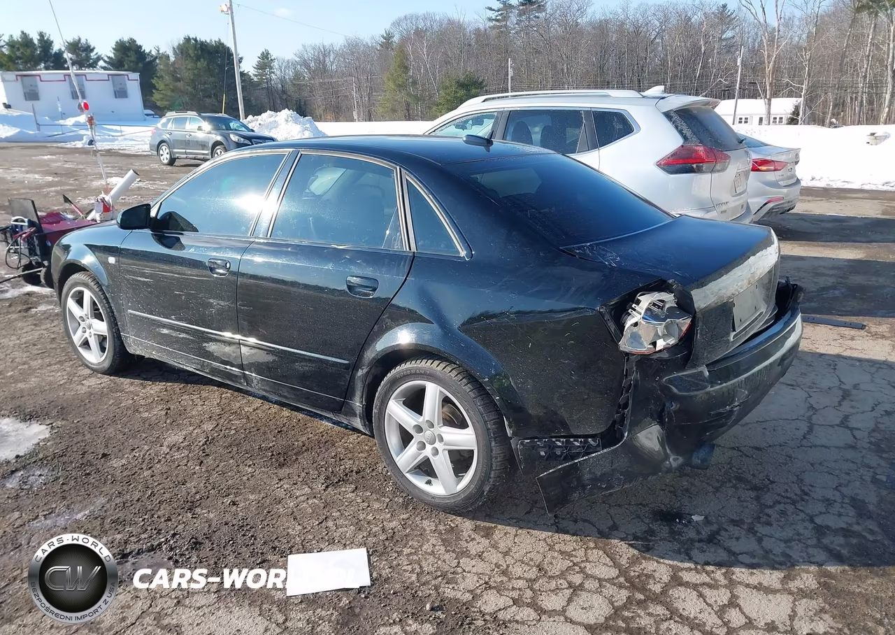 2005 Audi A4 3.0 VIN:WAULT68E05A061290 - 3