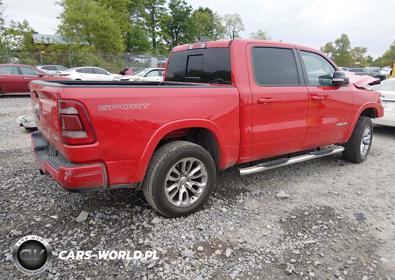 2022 Ram 1500 Laramie 4X4 5'7 Box VIN:1C6SRFJT1NN282001 - 4