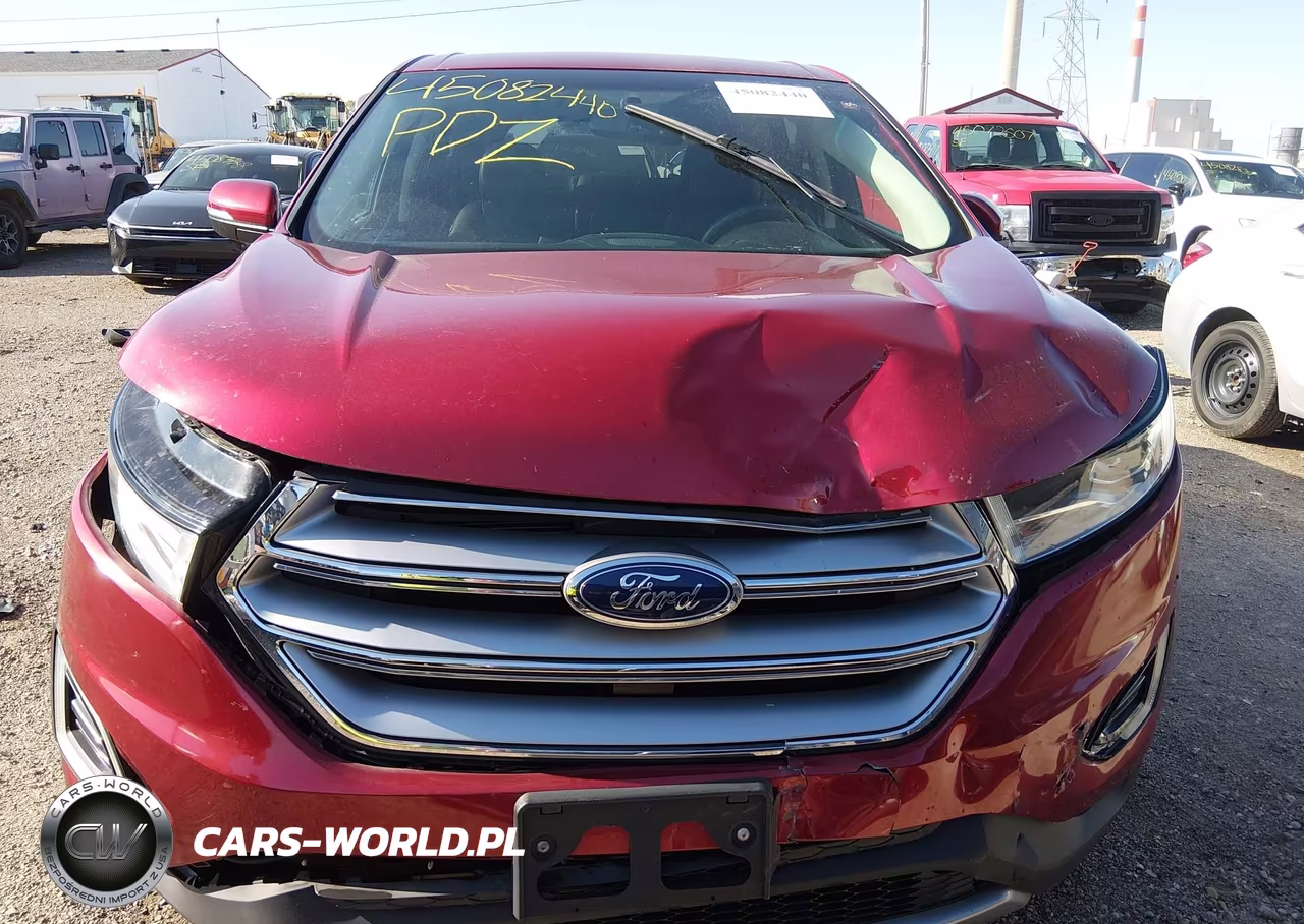 2015 Ford Edge Titanium VIN:2FMTK4K97FBB44528 - 12