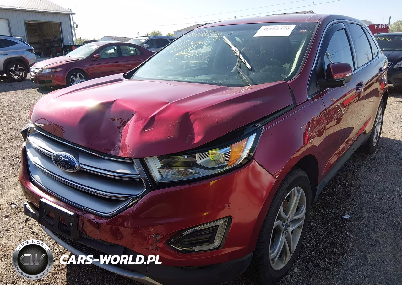 2015 Ford Edge Titanium VIN:2FMTK4K97FBB44528 - 2