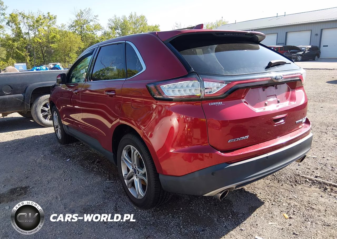2015 Ford Edge Titanium VIN:2FMTK4K97FBB44528 - 3