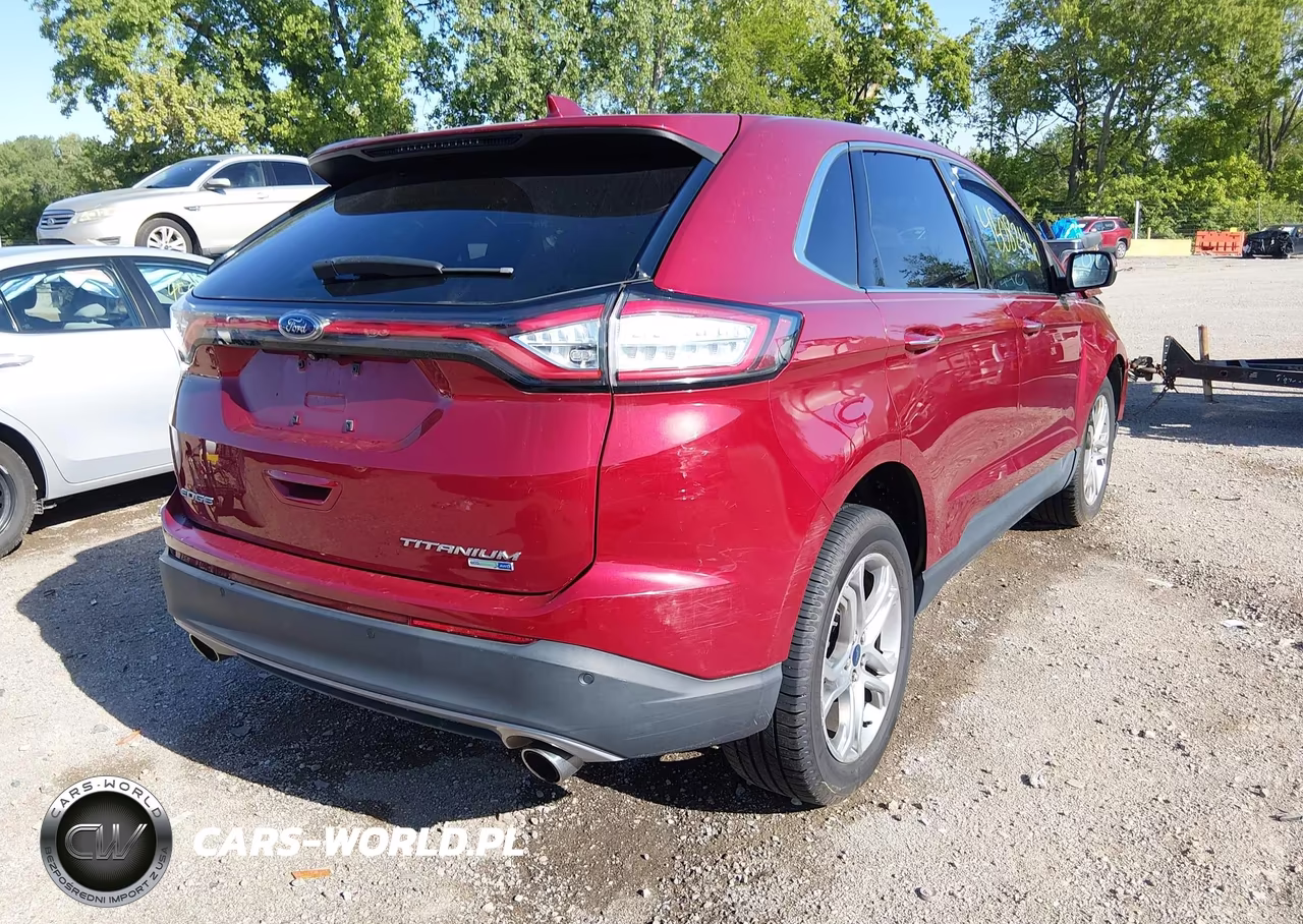 2015 Ford Edge Titanium VIN:2FMTK4K97FBB44528 - 4