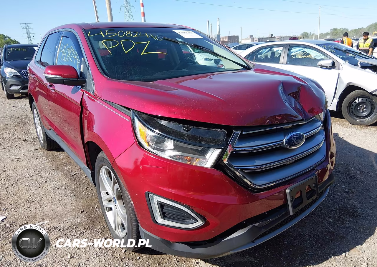 2015 Ford Edge Titanium VIN:2FMTK4K97FBB44528 - 6