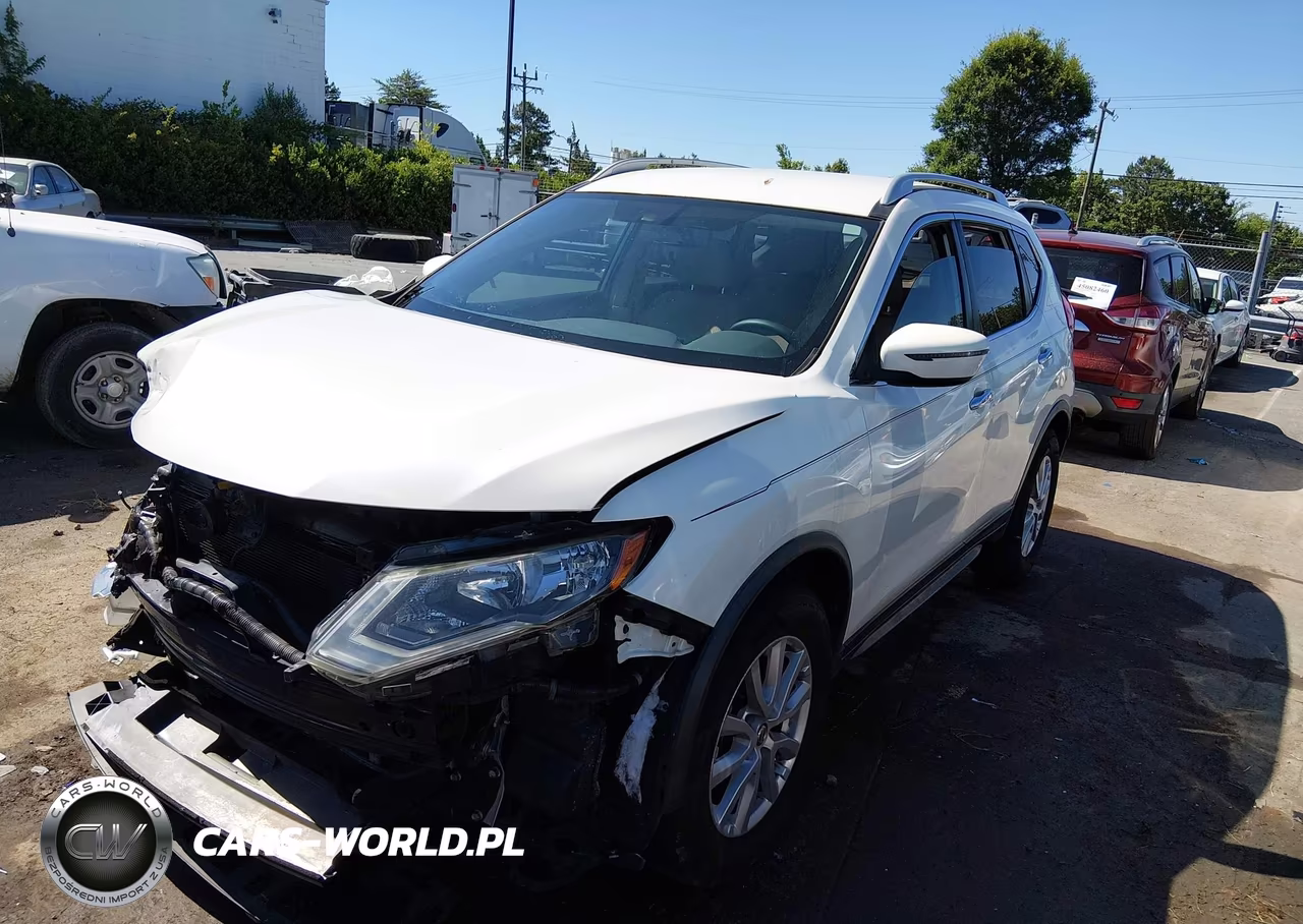 2017 Nissan Rogue Sv VIN:JN8AT2MT3HW143212 - 2
