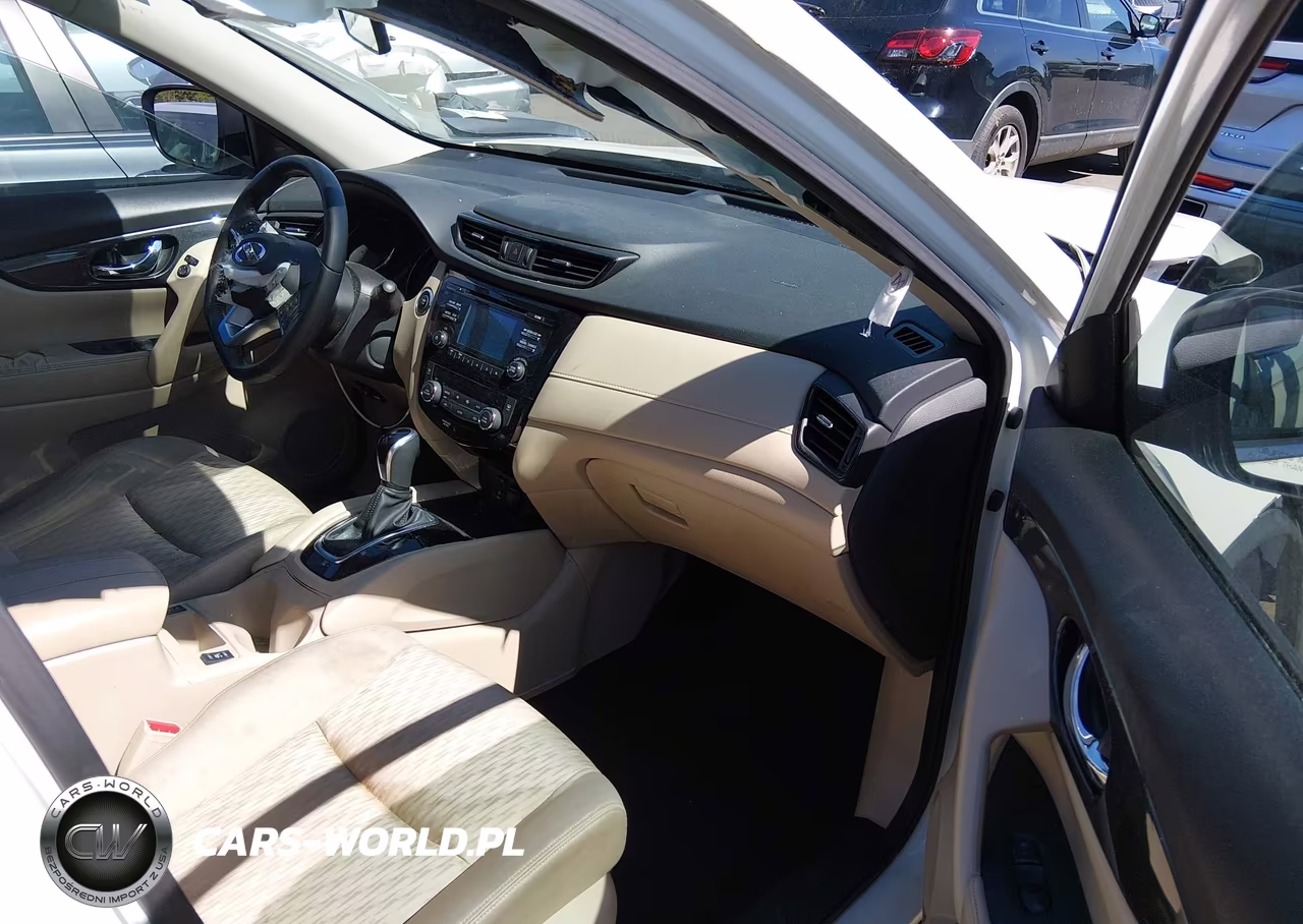 2017 Nissan Rogue Sv VIN:JN8AT2MT3HW143212 - 5