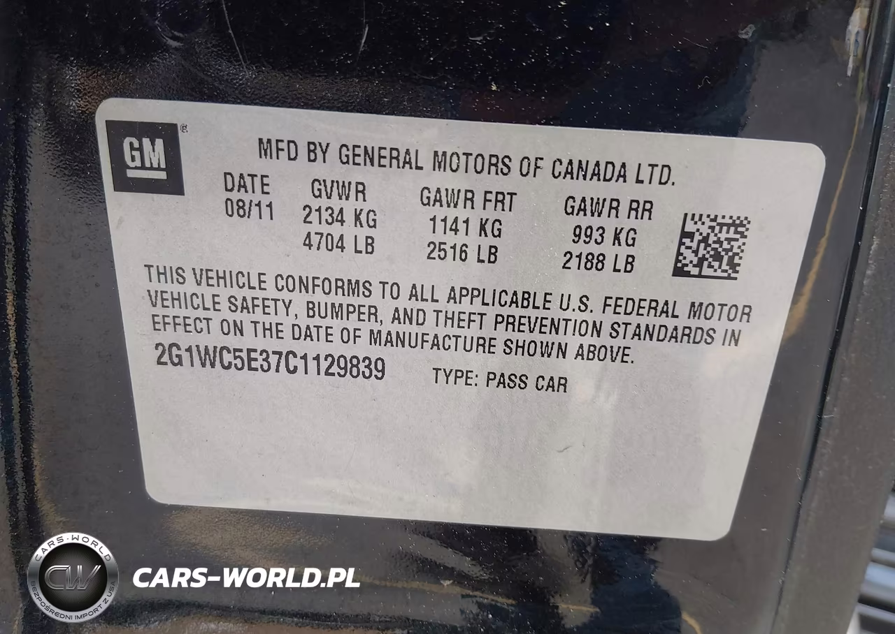 2012 Chevrolet Impala Ltz VIN:2G1WC5E37C1129839 - 9