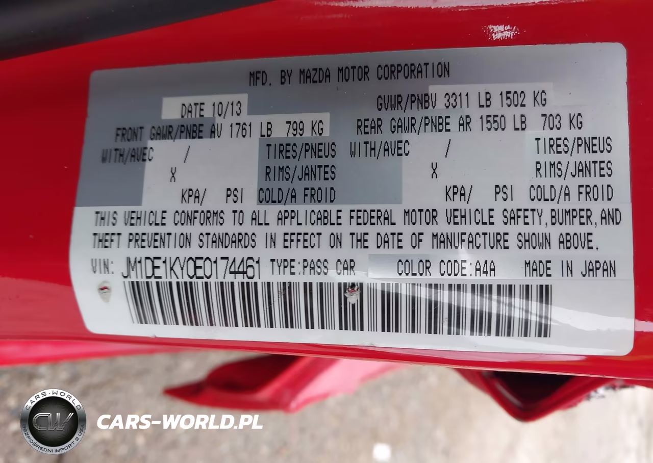 2014 Mazda Mazda2 Sport VIN:JM1DE1KY0E0174461 - 9