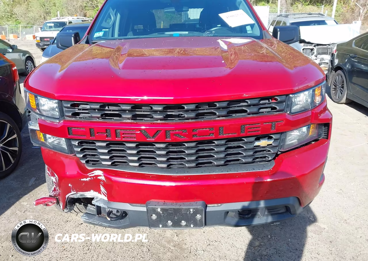 2021 Chevrolet Silverado 1500 4Wd Short Bed Custom VIN:3GCPYBEK7MG317532 - 12