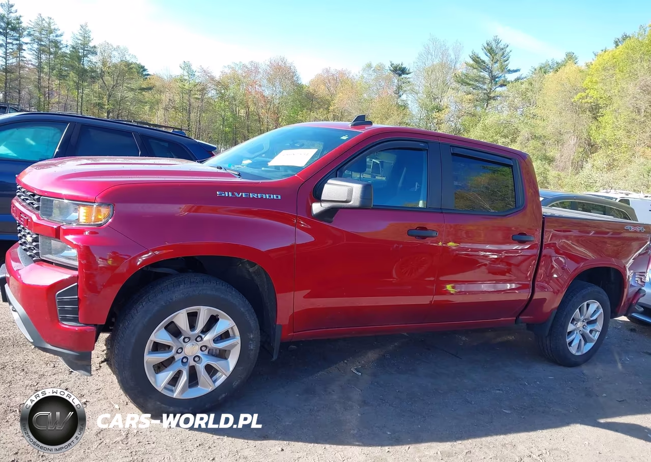 2021 Chevrolet Silverado 1500 4Wd Short Bed Custom VIN:3GCPYBEK7MG317532 - 14
