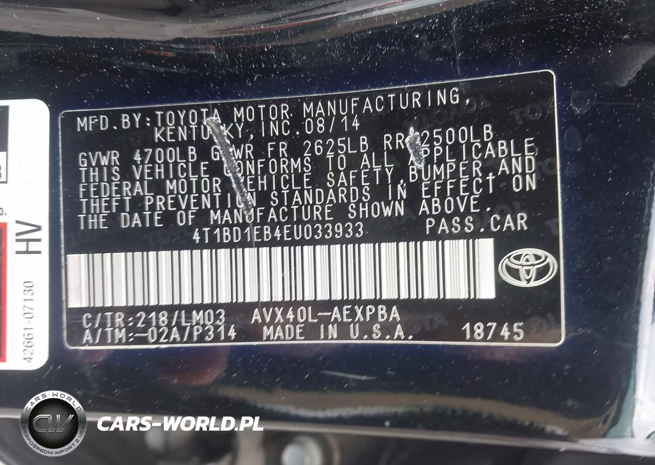 2014 Toyota Avalon Hybrid Limited VIN:4T1BD1EB4EU033933 - 9