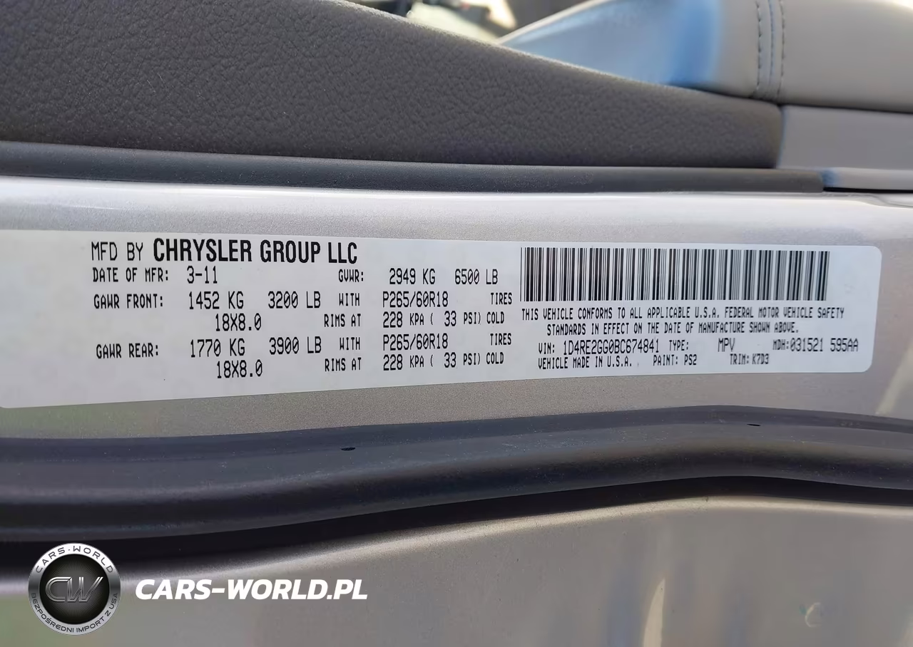 2011 Dodge Durango Express VIN:1D4RE2GG0BC674841 - 9