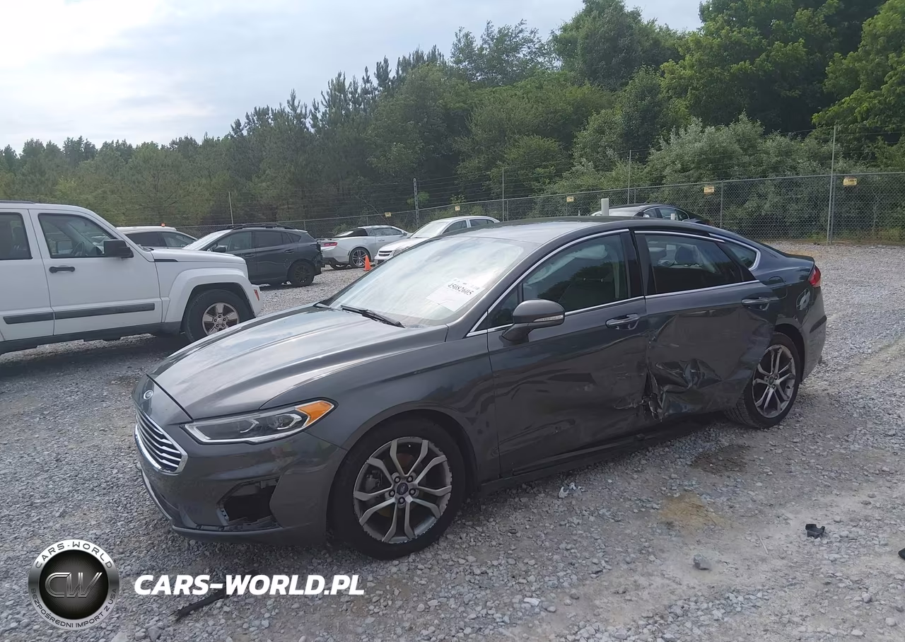 2019 Ford Fusion Sel VIN:3FA6P0CDXKR236555 - 2