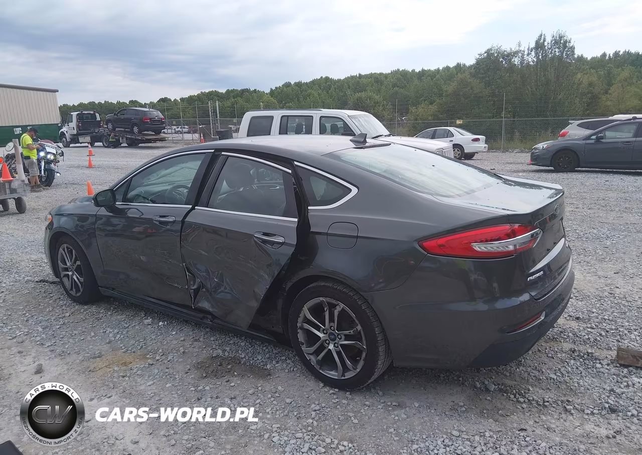 2019 Ford Fusion Sel VIN:3FA6P0CDXKR236555 - 3