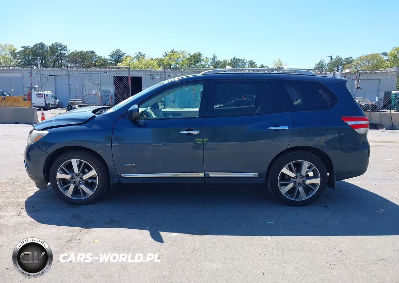 2014 Nissan Pathfinder Hybrid Platinum VIN:5N1CR2MM0EC660424 - 14