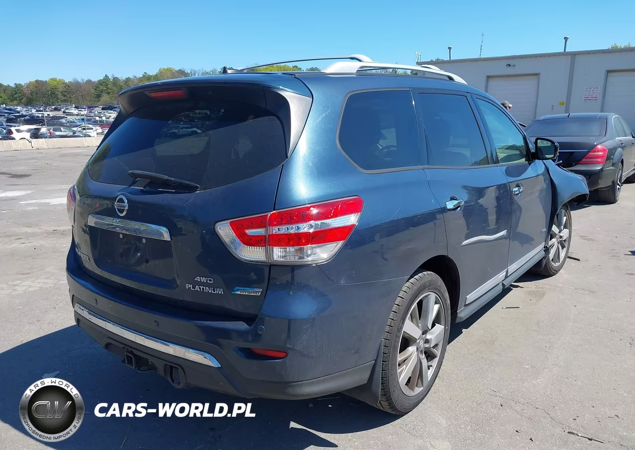 2014 Nissan Pathfinder Hybrid Platinum VIN:5N1CR2MM0EC660424 - 4