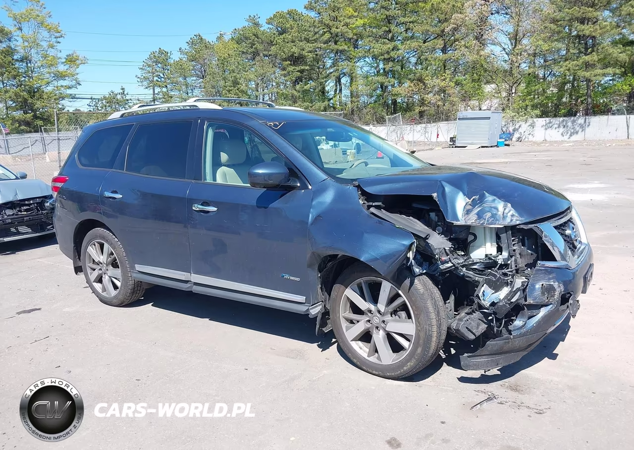2014 Nissan Pathfinder Hybrid Platinum VIN:5N1CR2MM0EC660424 - 6