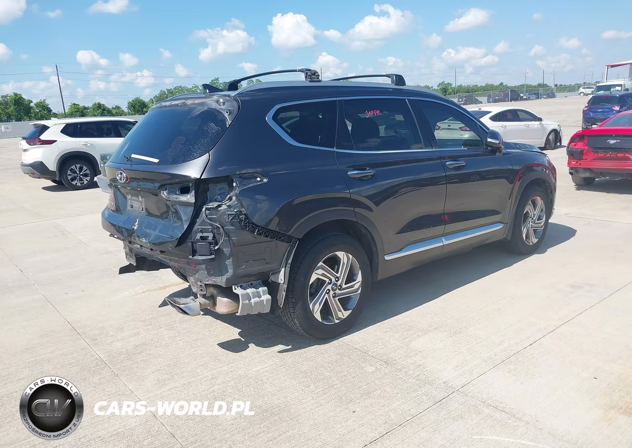 2022 Hyundai Santa Fe Sel VIN:5NMS64AJXNH373561 - 4