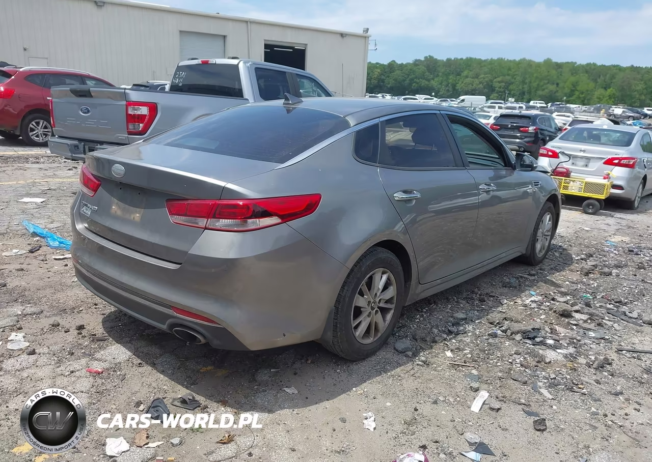 2016 Kia Optima Lx VIN:5XXGT4L35GG109520 - 4