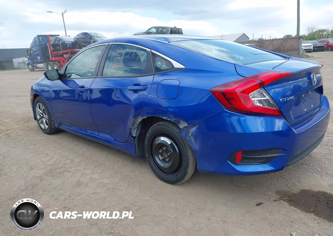 2018 Honda Civic Lx VIN:2HGFC2F59JH577379 - 3